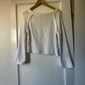 Free People Small Open-Back Sweater